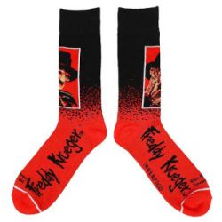 Freddy Krueger Crew Sock Set (Click Pic)