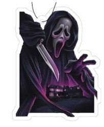 Ghost Face (Version Two) Air Freshener