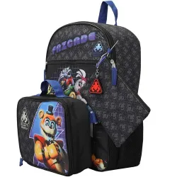 Five Nights at Freddy's Backpack 5-Piece Set (Click Pic)