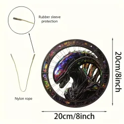 8"  Acrylic Alien Suncatcher