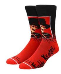 Freddy Krueger Crew Sock Set (Click Pic)