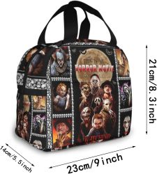 Horror Monsters Thermal Insulation & Cold Preservation Lunch, Dinner Bag (Click Pic)