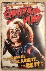 Child's Play (Version Two) Metal Sign