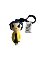Coraline Doll 3D Foam Bag Clip