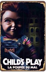 Child's Play Metal Sign
